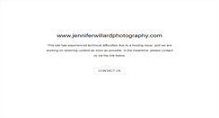 Desktop Screenshot of jenniferwillardphotography.com